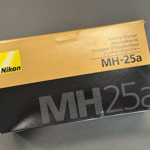 （全新）Nikon MH-25a Battery Charger with Power Cable 充電器