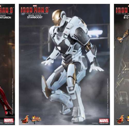 Hot Toys 1/6 鐵甲奇俠 Iron Man 3 Mark XXXIII / Mark XXXIX / Mark XLI