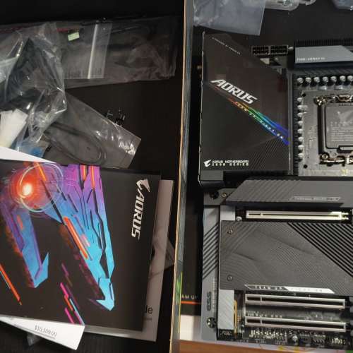 技嘉 Z690 AORUS MASTER ATX主版 ((windows11Pro授權碼)) Socket 1700