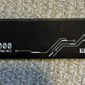 Kingston KC3000 2TB NVMe PCIe 4.0 M.2 SSD 二手 私人自讓