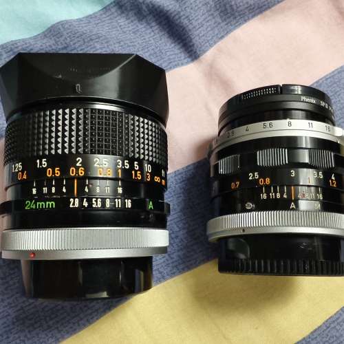 Canon FL & FD 鏡頭 + FD轉Nikon Z mount