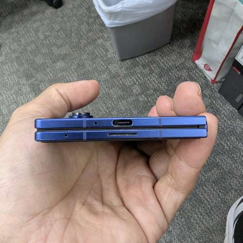 Samsung z fold 7 1tb 港行 藍色 小花