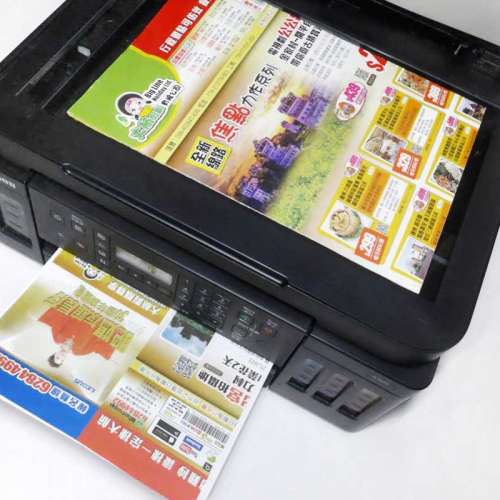 新淨機性能良好2個墨盒型號入滿墨水合出單出稿Canon Pixma G7070加墨式多合一傳真打...