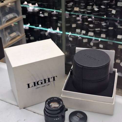 LIGHT LENS LAB ELCAN V2LC 50MM F2 LEICA M MOUNT LIKE NEW