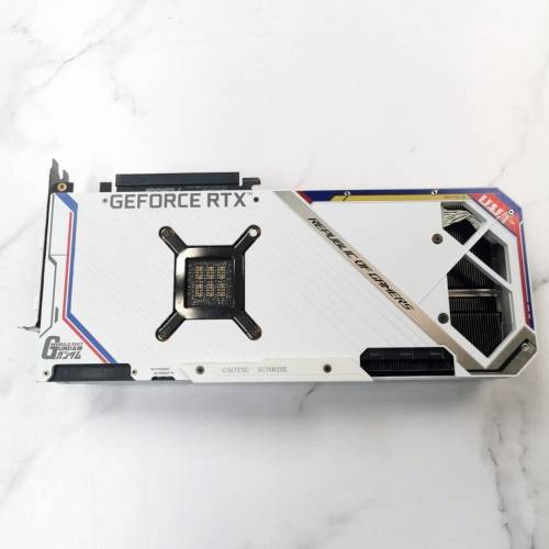 ASUS ROG Strix RTX 3080 O10G Gundam White Graphics Card GPU 高達 鋼彈 限定版 ...