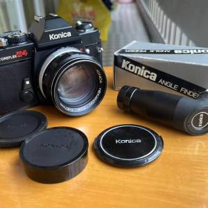 Konica T4 最後一台柯尼卡自己制造的底片單反