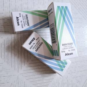 (3支) Alcon Duratears Sterile Oculra Lubricant Ointment 眼膏 3.5g No.05686