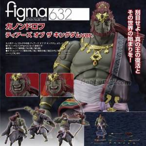 全新未開封 figma 632 薩爾達傳說 加儂多夫 王國之淚ver.