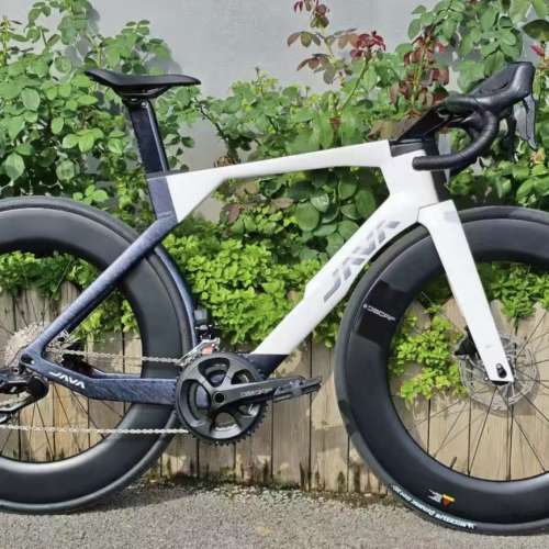 2026 新款 JAVA VITTORIA 維多利亞 電變24速碳纖維公路車 送水架前後蛙燈