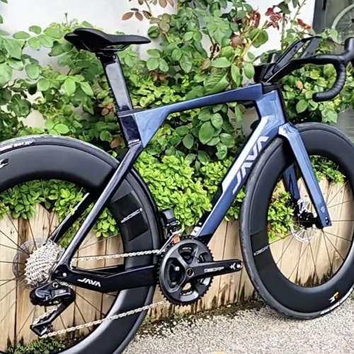 2026 新款 JAVA VITTORIA 維多利亞 電變24速碳纖維公路車 送水架前後蛙燈