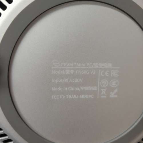 FEVM FN60G V2 (14700F + RTX 4080 M 12GB)  迷你電腦