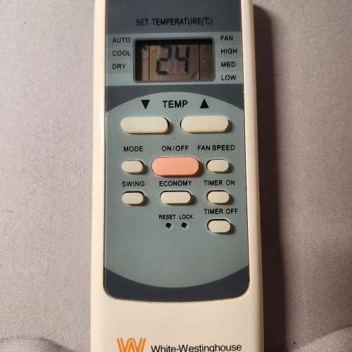威士汀冷氣機遙控器