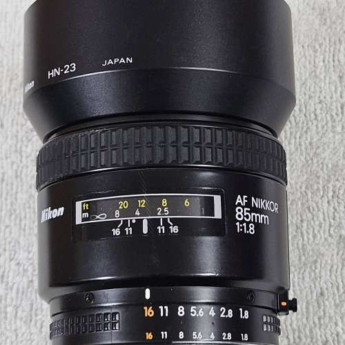 Nikkor AF85 1.8 鏡頭