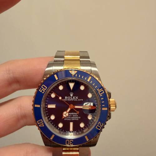 平售Rolex Submariner 藍水鬼126613高品質復刻手錶9成新