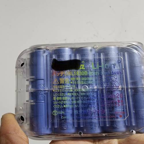 牧田電池18v 3.0 透明殼Jp30全極耳