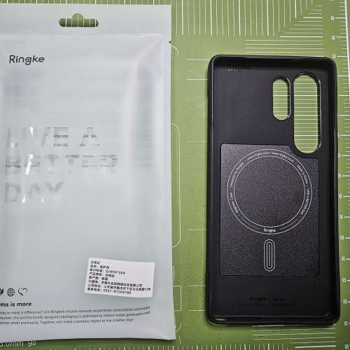 全新未使用韓國Ringke S25 ultra 磁吸黑色保護殼