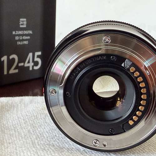 少有 FUll SET 連盒 Olympus m.zuiko Digital ED 12-45mm F4.0 PRO Camera Lens et...