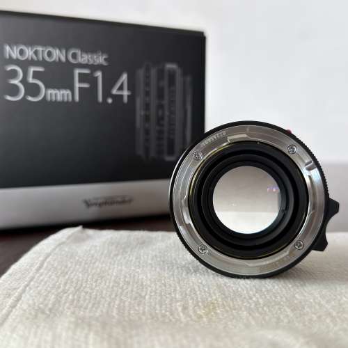 超級新淨 香港行貨 FULL SET 福倫達 Voigtlander Nokton Classic 35mm F1.4 II SC ...