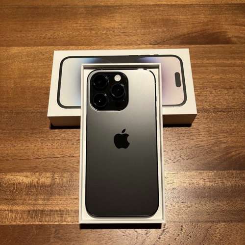 iPhone 14pro 256gb，港行雙卡，完美冇花，冇修冇拆，全套齊！