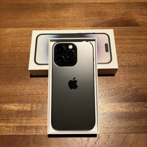 iPhone 14pro 256gb，港行雙卡，完美冇花，冇修冇拆，全套齊！