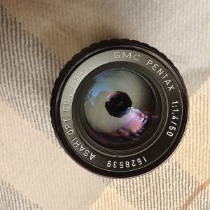 Pentax 50mm f/1.4 (Pentax mount)