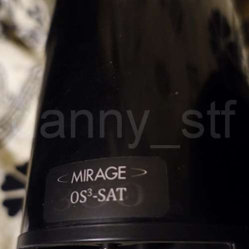 Mirage OS3 - SAT 黑色 Hi-Fi Speaker 喇叭一對 (可作天空聲道喇叭 Dolby Atmos Sp...