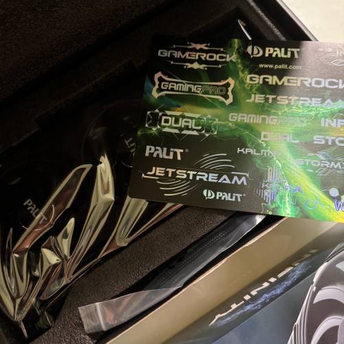 全新未開封有保養 Palit RTX 5070 infinity 3 12GB GDDR7