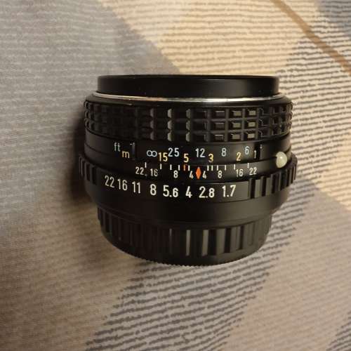 SMC Pentax-M 50mm f/1.7 (Pentax mount)