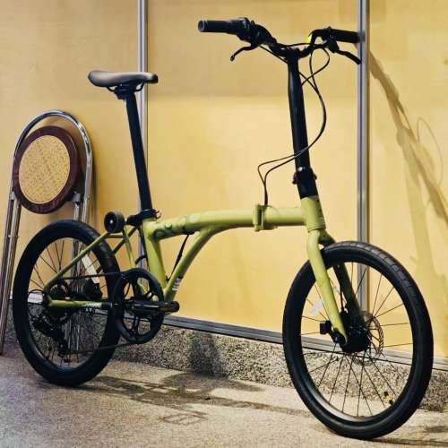 2026 新顏色 JAVA ECO 7s AL 7速 碟剎 20吋 406 鋁合金折叠車 ( 三折叠小布 國布 ) ...