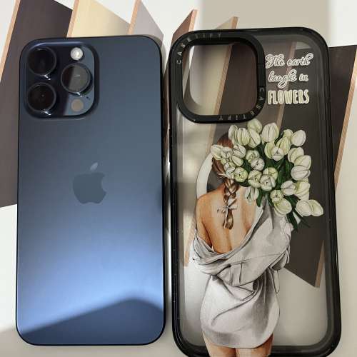 iPhone 15pro max512gb,港行雙卡極新，藍色鈦金屬，冇修冇拆，所有原裝，所有功能正...