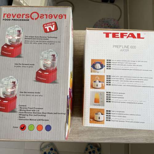 Tefal榨汁機買一送一