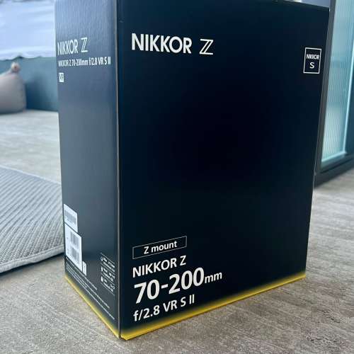 Nikon Z 70-200mm f2.8 VR S II