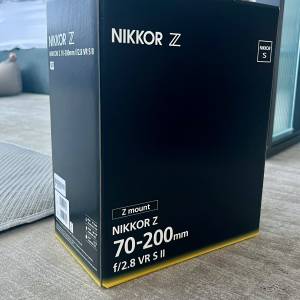 Nikon Z 70-200mm f2.8 VR S II