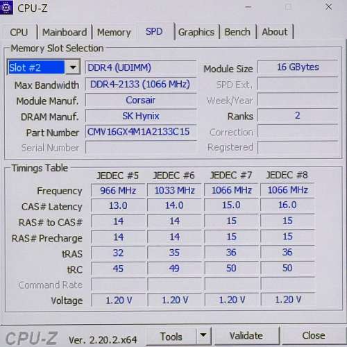 Corsair DDR4 16 GB RAM 2133 MHz 電腦記憶體 Memory Desktop PC