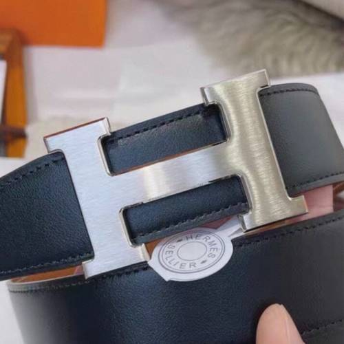 愛馬仕拉絲工藝皮帶