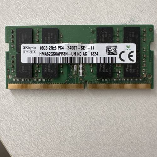 SK hynix海力士 DDR4 16GB 2Rx8 PC4-2400T