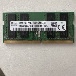 SK hynix海力士 DDR4 16GB 2Rx8 PC4-2400T
