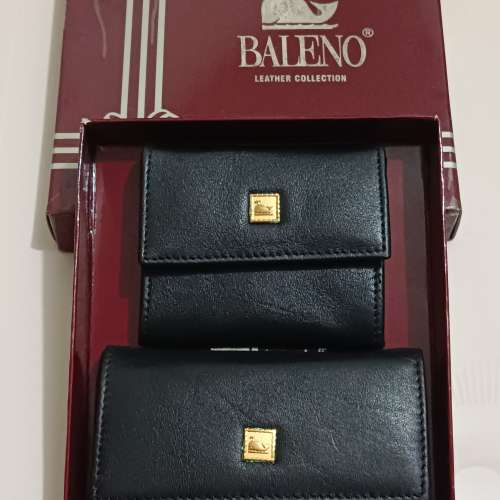 全新 BALENO Leather Collection 散紙包及鎖匙包套裝（A款）