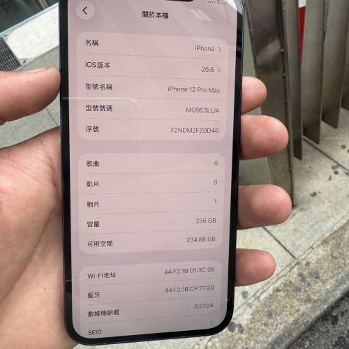 iphone pro max 256Gb