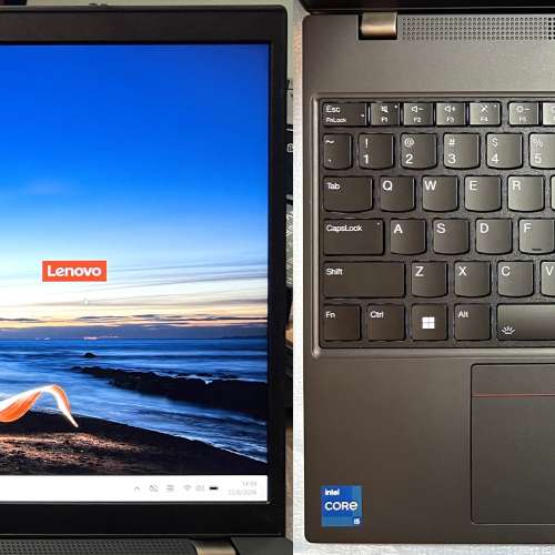 真95%新 Lenovo Thinkpad L15 Gen3, 12代 i5-1235U, 16GB RAM, 新512GB SSD, Win11P...