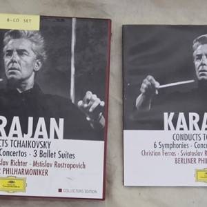 Karajan Conducts Tchaikovsky 卡拉揚指揮 柴可夫斯基 6 交響曲 3 套芭蕾舞曲選曲 ...