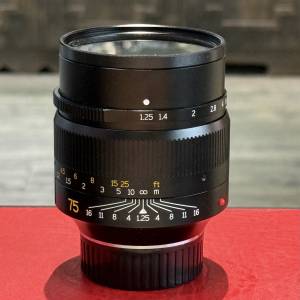 7 Artisans 75mm f1.25 L/M mount lens