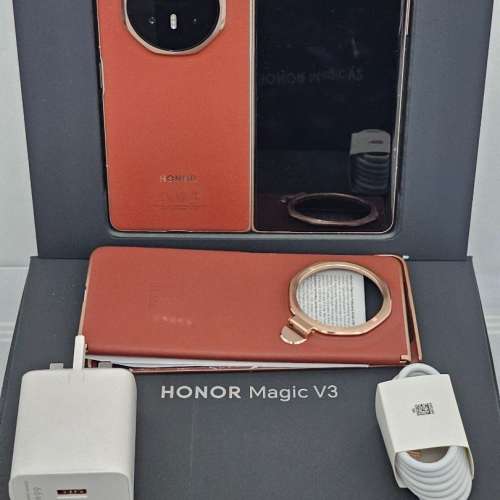 99% new honor magic v3 港行12+512全套有盒保養已過/不設議價
