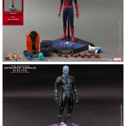 Hot Toys Amazing Spider-Man 2 決戰電魔 蜘蛛俠 / 電魔