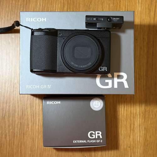 Ricoh GR IV kit 有保連連閃燈皮套
