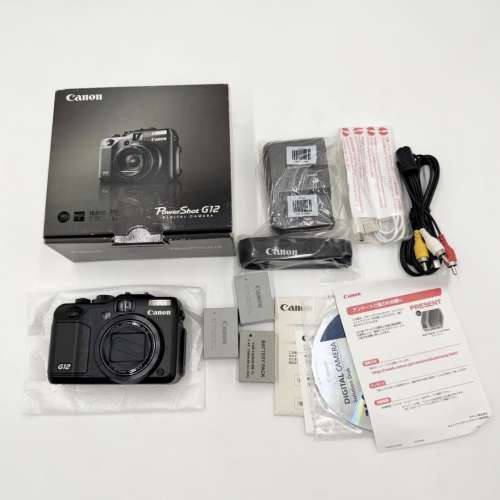 佳能 PowerShot G12 306960 香港版 全新