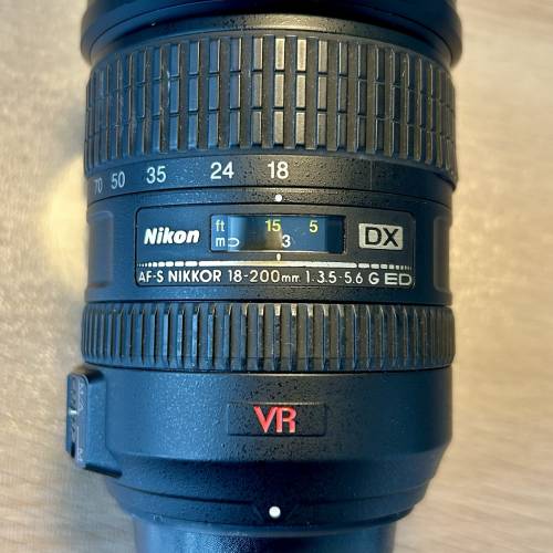 Nikon AF-S Nikkor 18-200mm VR 1:3.5-5.6 ED IF Aspherical 72mm 天涯鏡￼