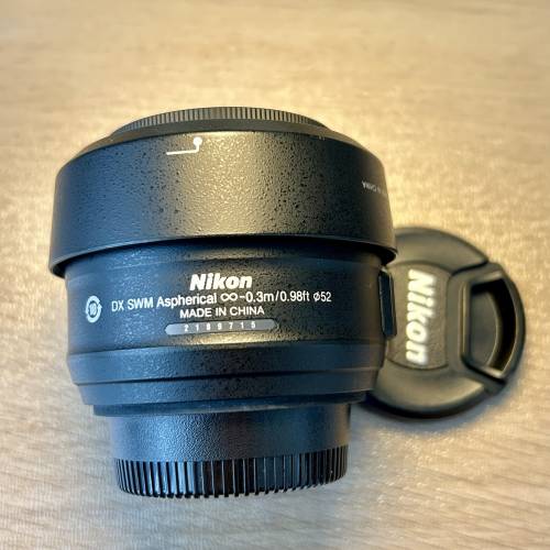 Nikon AF-S Nikkor 35mm 1:1.8G Aspherical 52mm