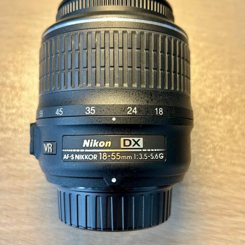 Nikon AF-S Nikkor 18-55mm 1:3.5-5.6G DX VR Aspherical 52mm
