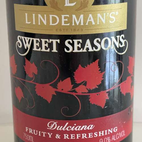Lindeman's Sweet Seasons Dulciana Red 甜紅酒